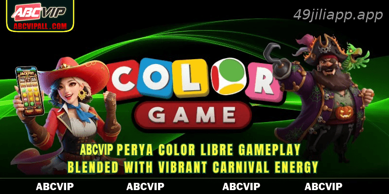 49JILI perya color libre gameplay blended with vibrant carnival energy
