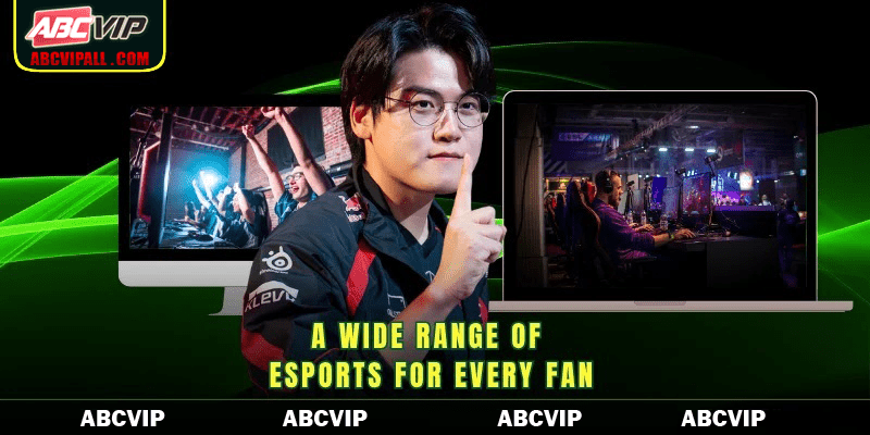 A wide range of esports for every fan