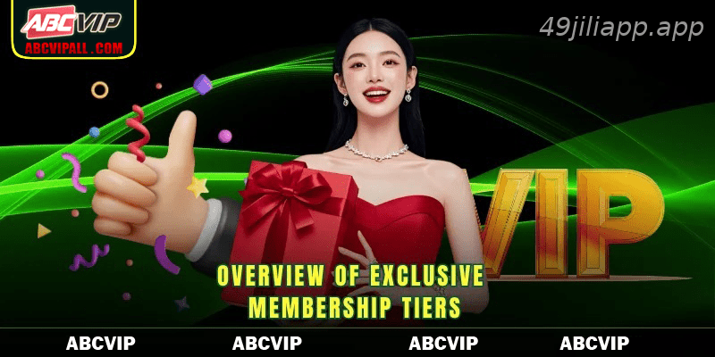 Overview of exclusive membership tiers