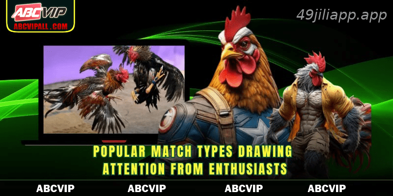 Popular match types drawing attention from enthusiasts
