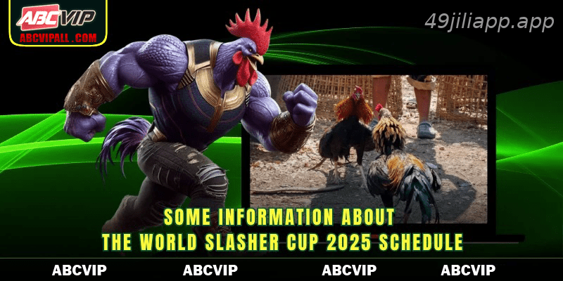 Some information about the World Slasher Cup 2026 schedule