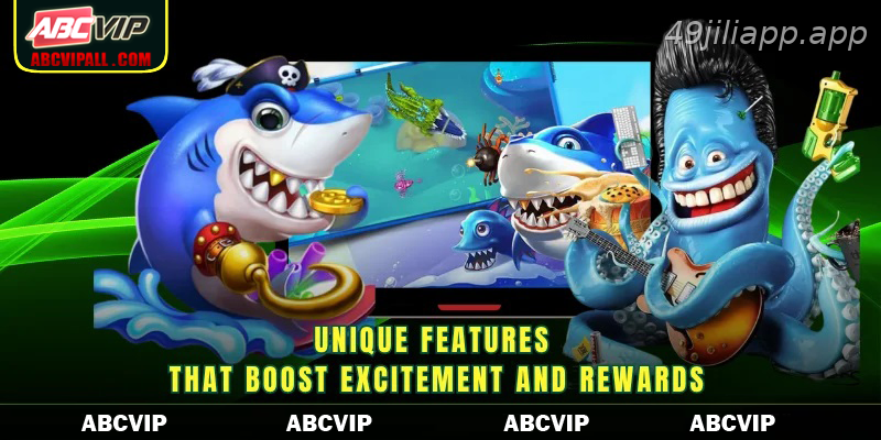 Unique features that boost excitement and rewards